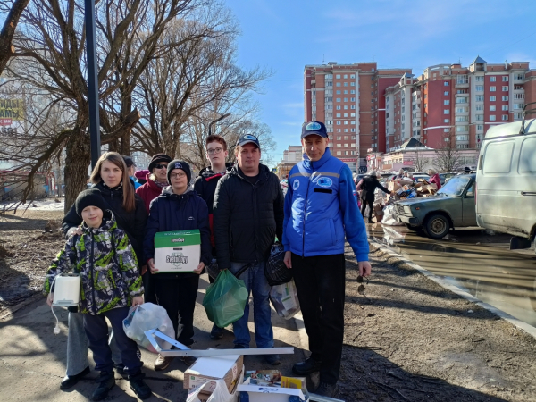 Акция по сбору вторсырья в поддержку Общества защиты животных г. Вологды