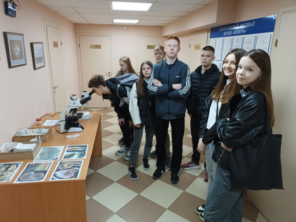 Очередная встреча со школьниками в Вологодском филиале «ВНИРО»