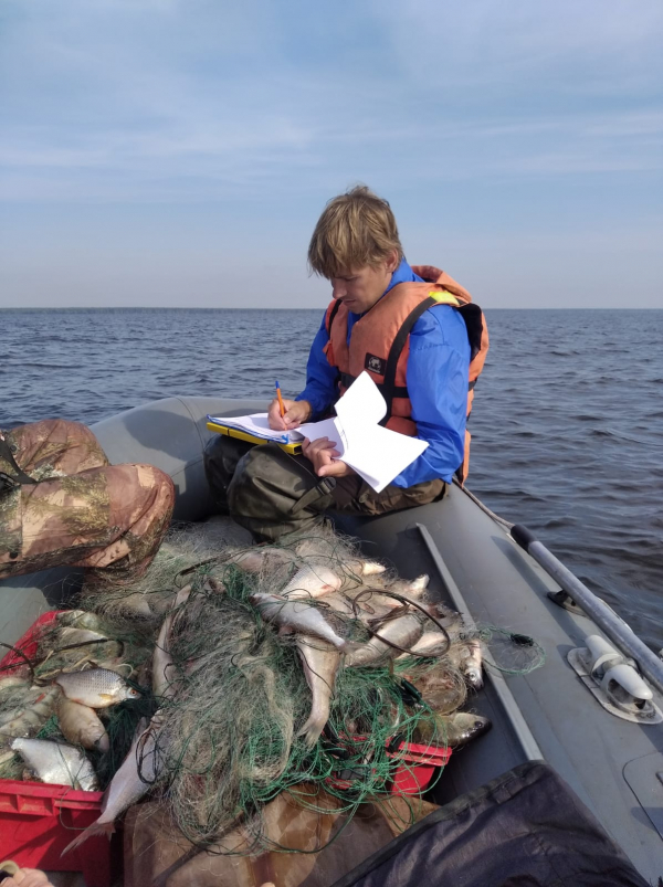Мониторинговые исследования на озере Белое