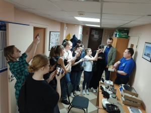 Экскурсия студентов Вологодского госуниверситета и знакомство с рыбохозяйственными исследованиями в регионе